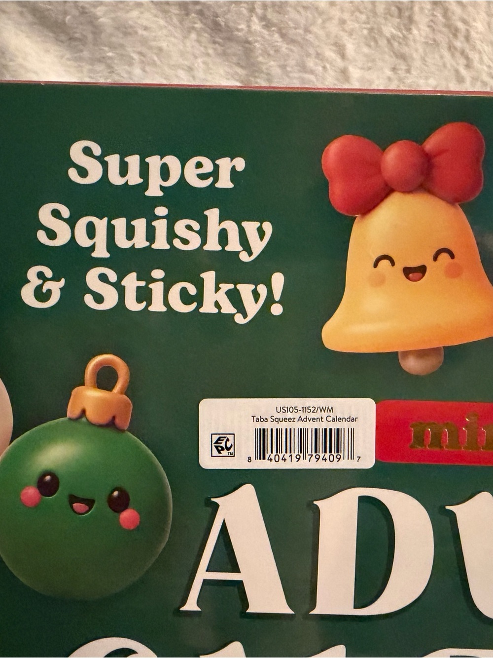 Taba Squishy Advent Calendar RMS - Picture 4 of 6